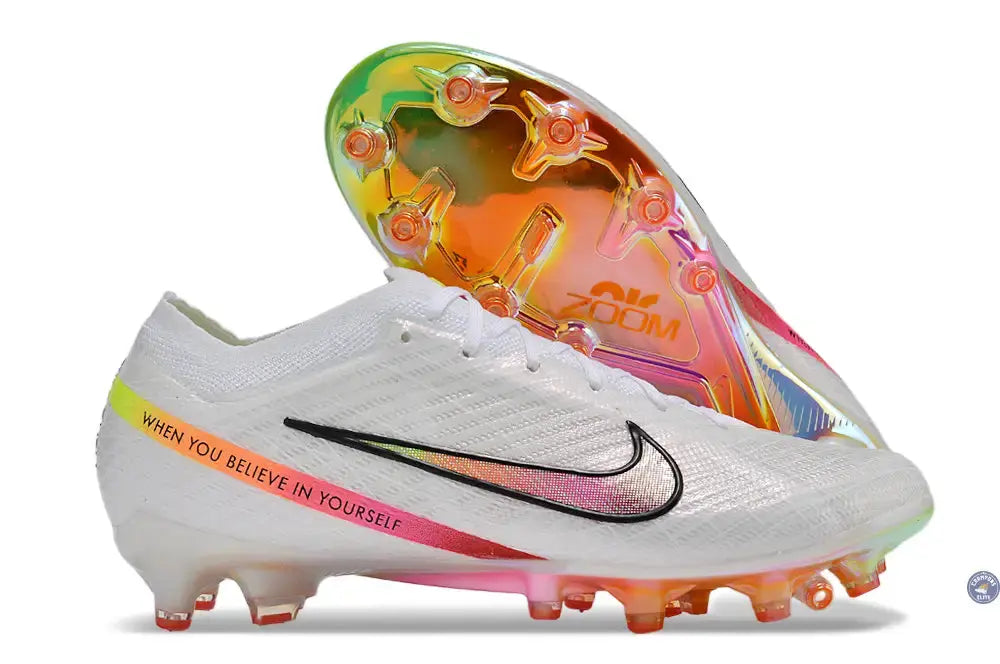 Nike Air Zoom Mercurial Vapor 15 x Rashford AG - Blanc/Jaune/Rose/Orange