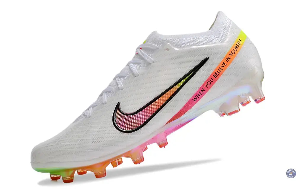 Nike Air Zoom Mercurial Vapor 15 x Rashford AG - Blanc/Jaune/Rose/Orange