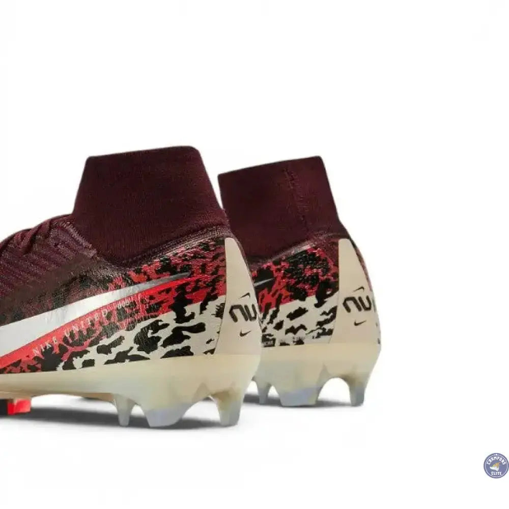 Nike Mercurial Superfly 10 Elite FG United - Bordeaux/Argenté/Universal Red/Gris