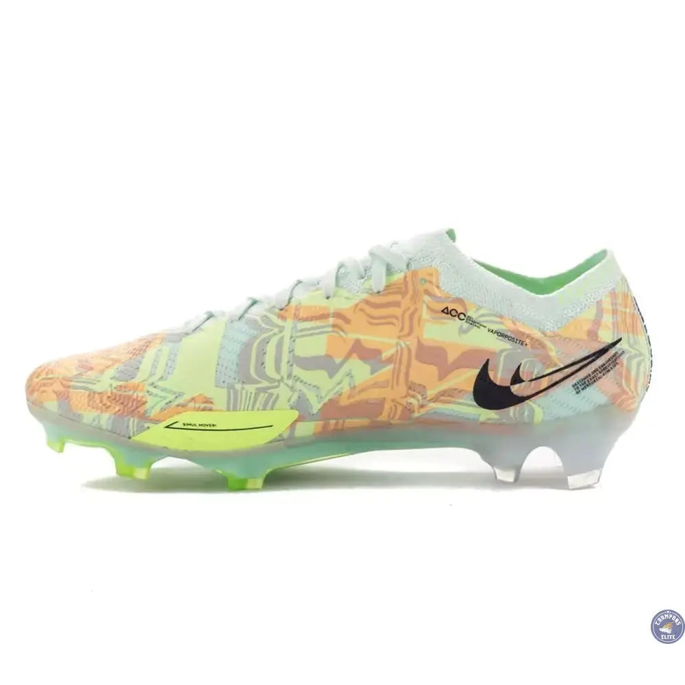 Nike Mercurial Vapor 15 Elite FG Bonded - Vert/Bleu/Orange