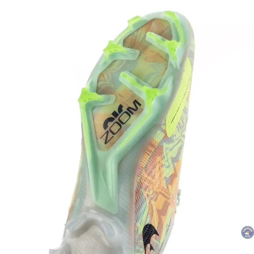 Nike Mercurial Vapor 15 Elite FG Bonded - Vert/Bleu/Orange
