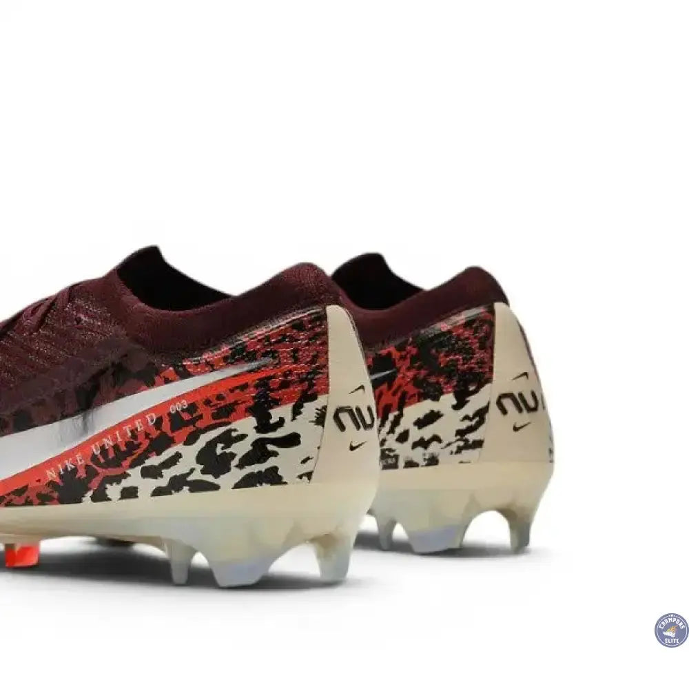 Nike Mercurial Vapor 16 Elite FG United - Bordeaux/Argenté/Universal Red/Gris