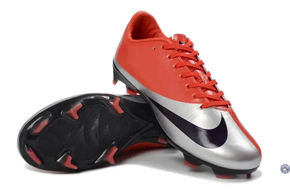 Nike Mercurial Vapor 5 Superfly Regen Cristiano FG 2009 - Rouge/Noir/Argenté