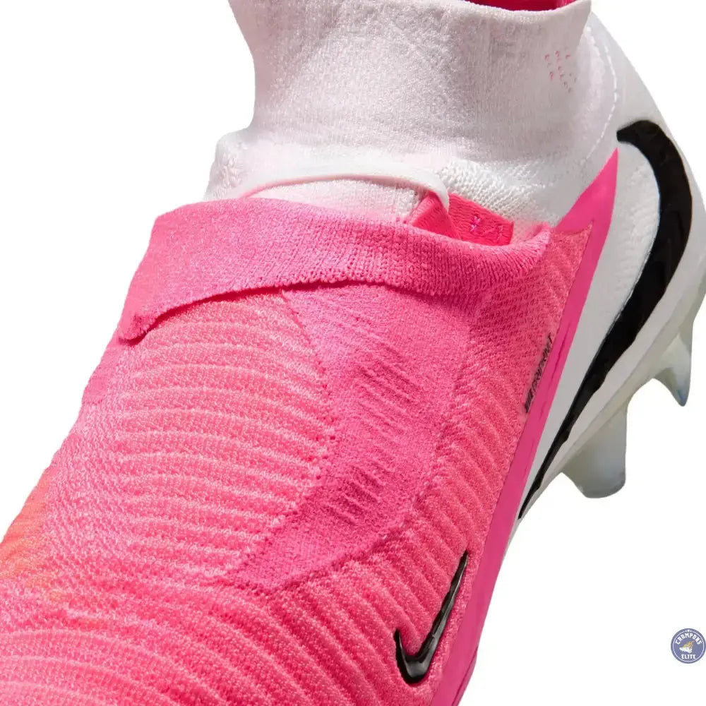Nike Phantom 6 Elite High Cut FG - Breakout Rose/Blanc/Noir
