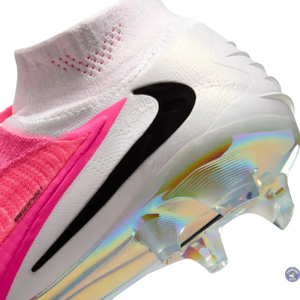 Nike Phantom 6 Elite High Cut FG - Breakout Rose/Blanc/Noir
