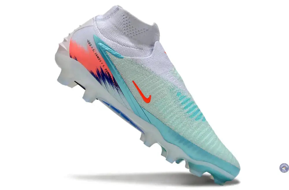 Nike Phantom 6 Elite High Cut United Pack 002 - Blanc/Turquoise/Violet