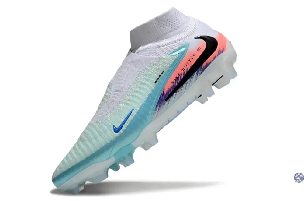 Nike Phantom 6 Elite High Cut United Pack 002 - Blanc/Turquoise/Violet