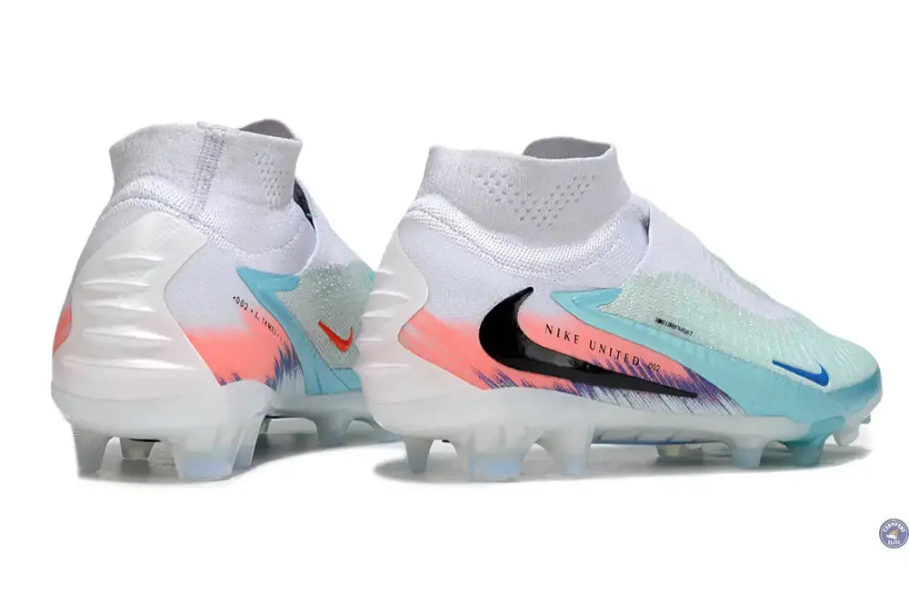 Nike Phantom 6 Elite High Cut United Pack 002 - Blanc/Turquoise/Violet