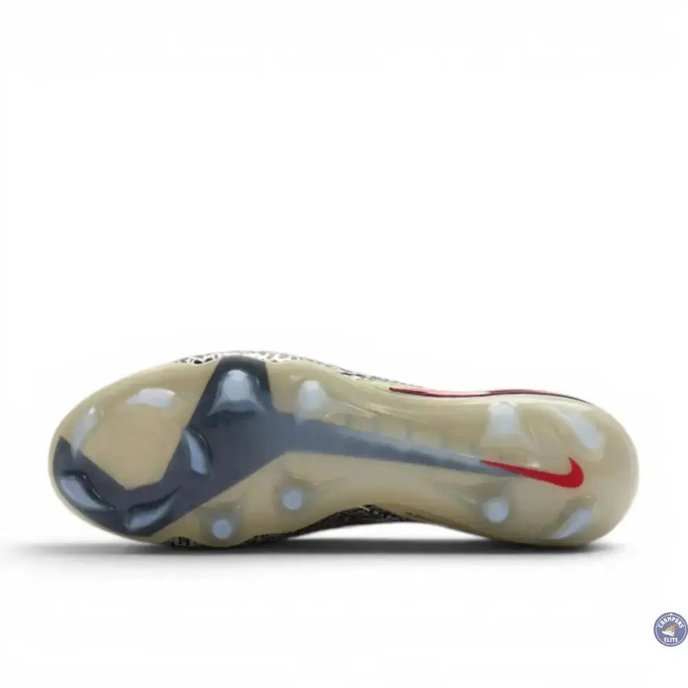 Nike Phantom 6 Elite Low Cut FG United - Bordeaux/Universal Red/Gris