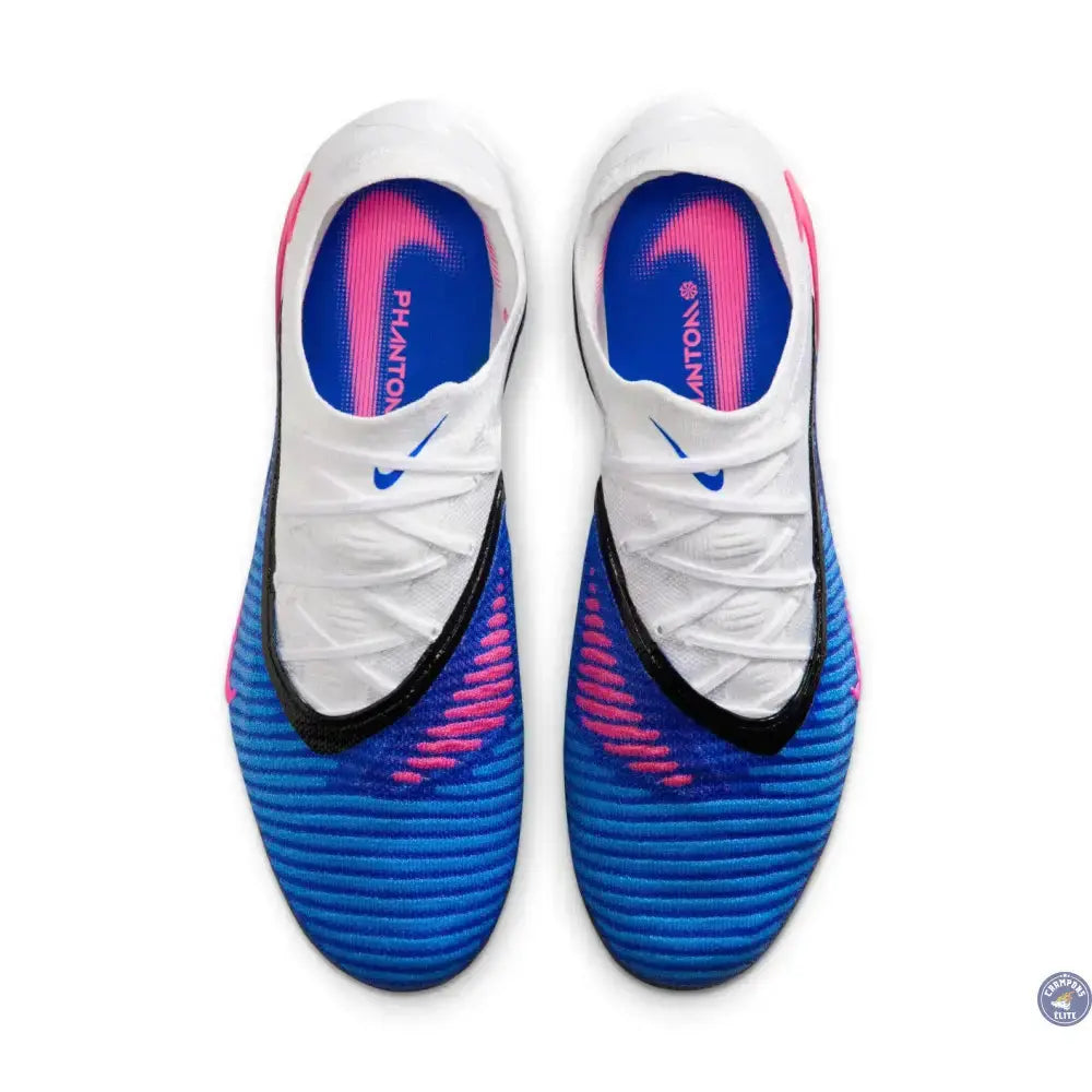 Nike Phantom 6 Elite Low Cut SG Attack Pack - Bleu/Blanc/Noir/Rose