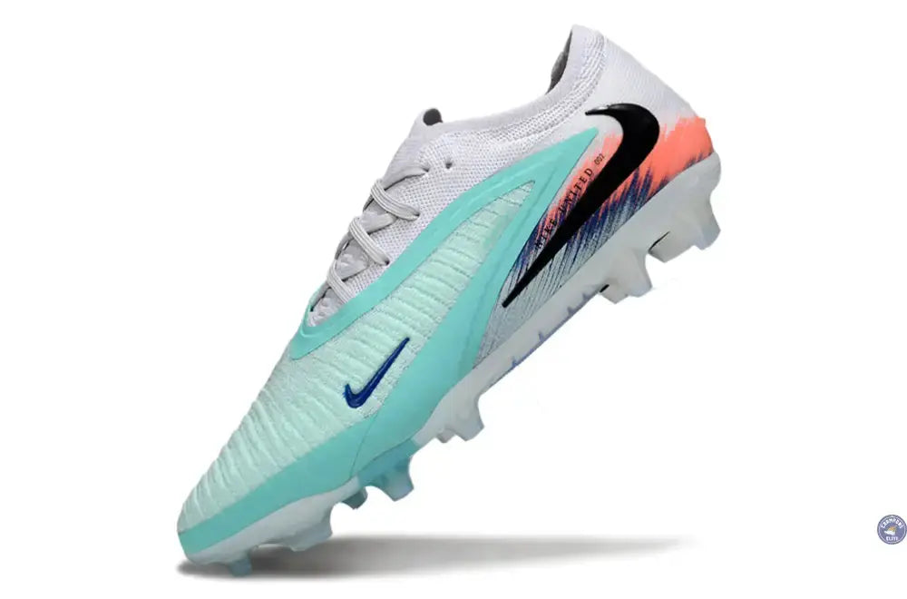 Nike Phantom 6 Elite Low Cut United Pack 002 - Blanc/Turquoise/Violet