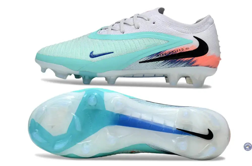 Nike Phantom 6 Elite Low Cut United Pack 002 - Blanc/Turquoise/Violet