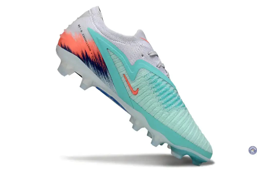 Nike Phantom 6 Elite Low Cut United Pack 002 - Blanc/Turquoise/Violet