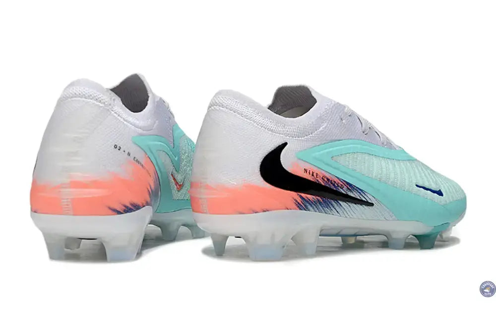 Nike Phantom 6 Elite Low Cut United Pack 002 - Blanc/Turquoise/Violet