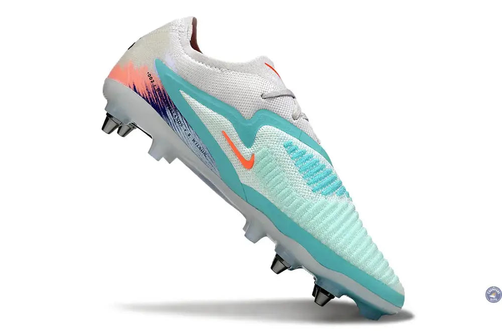 Nike Phantom 6 Elite SG Low Cut United Pack 002 - Blanc/Turquoise/Violet
