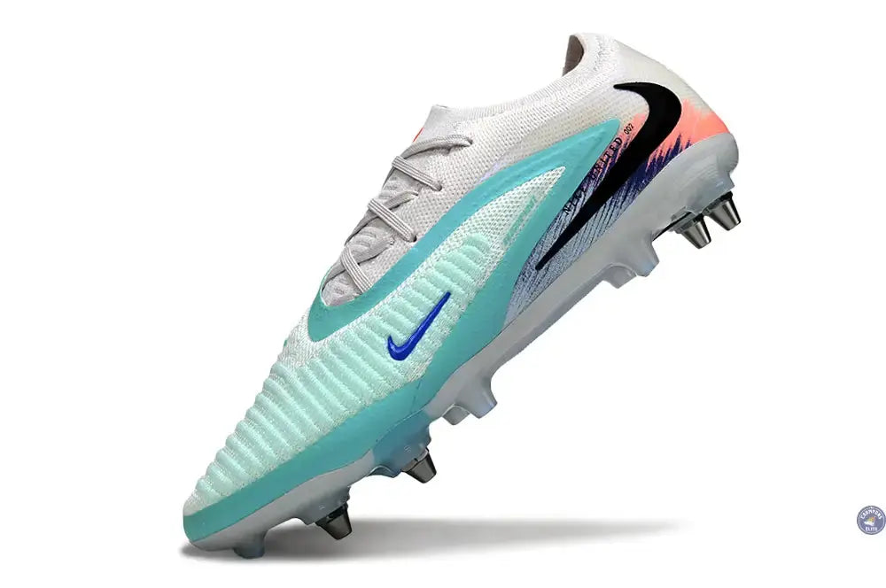 Nike Phantom 6 Elite SG Low Cut United Pack 002 - Blanc/Turquoise/Violet