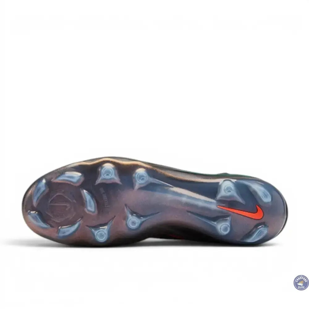 Nike Phantom 6 High Elite FG Heat-Up - Cendre Moy/Or Ambré/Noir