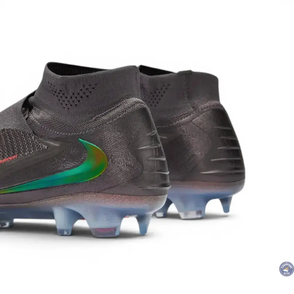Nike Phantom 6 High Elite FG Heat-Up - Cendre Moy/Or Ambré/Noir