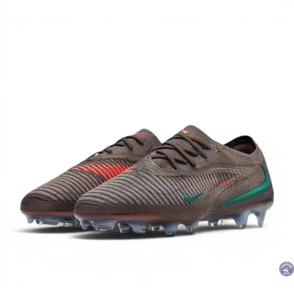 Nike Phantom 6 Low Elite FG Heat-Up Cendre Moy/Or Ambré/Noir