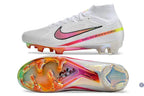 Nike Superfly 9 Elite FG x Marcus Rashford Blanc/Rose