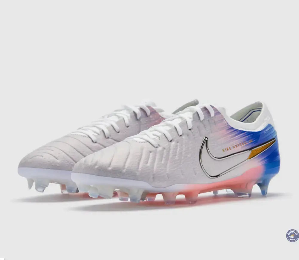 Nike Tiempo Legend 10 Elite FG United - Gris/Bleu