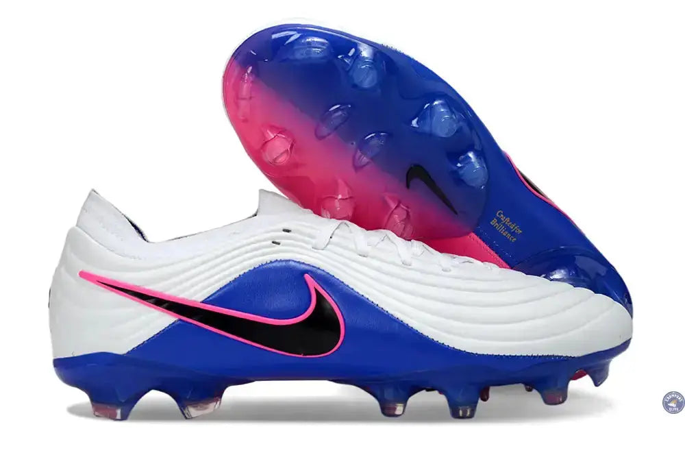 Nike Tiempo Maestro Elite FG Attack - Blanc/Noir/Bleu/Rose