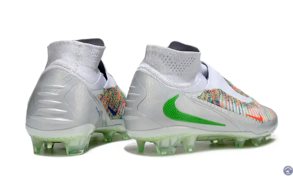 PHANTOM 6 ELITE HIGH CUT FG x EA SPORTS - Gris/Vert/Multicouleur