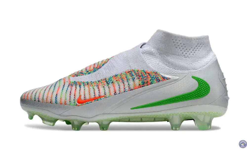 PHANTOM 6 ELITE HIGH CUT FG x EA SPORTS - Gris/Vert/Multicouleur