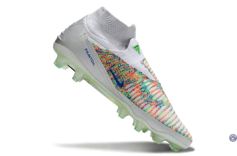 PHANTOM 6 ELITE HIGH CUT FG x EA SPORTS - Gris/Vert/Multicouleur