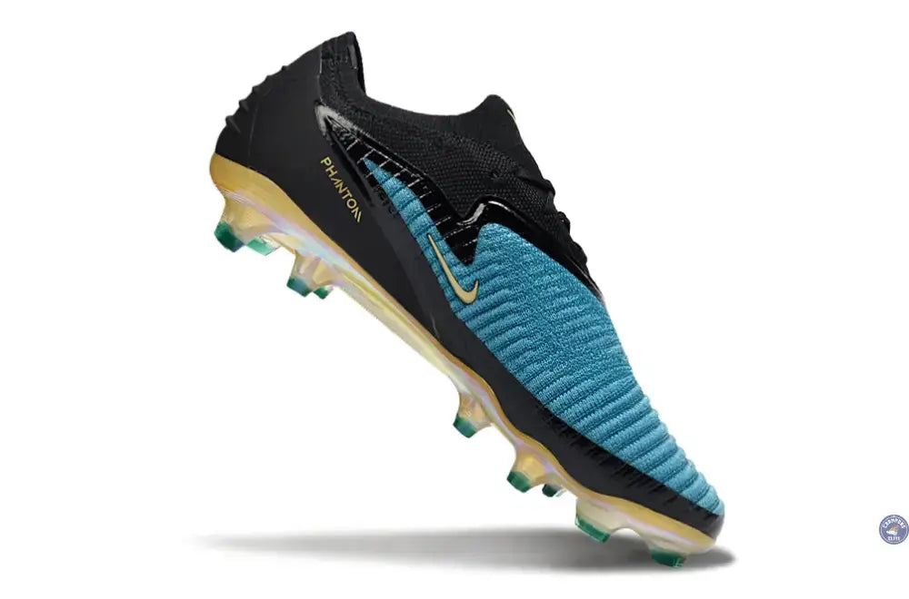 PHANTOM 6 ELITE LOW CUT NOIR/TURQUOISE/OR