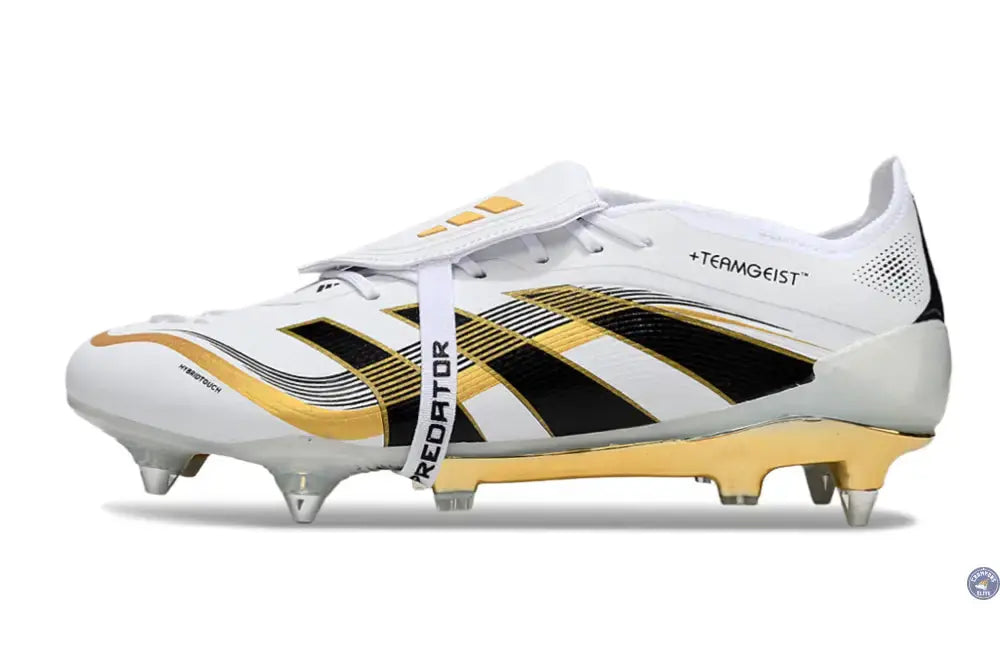 Predator 25 Elite Fold-over Tongue SG +Teamgeist Blanc OR SG
