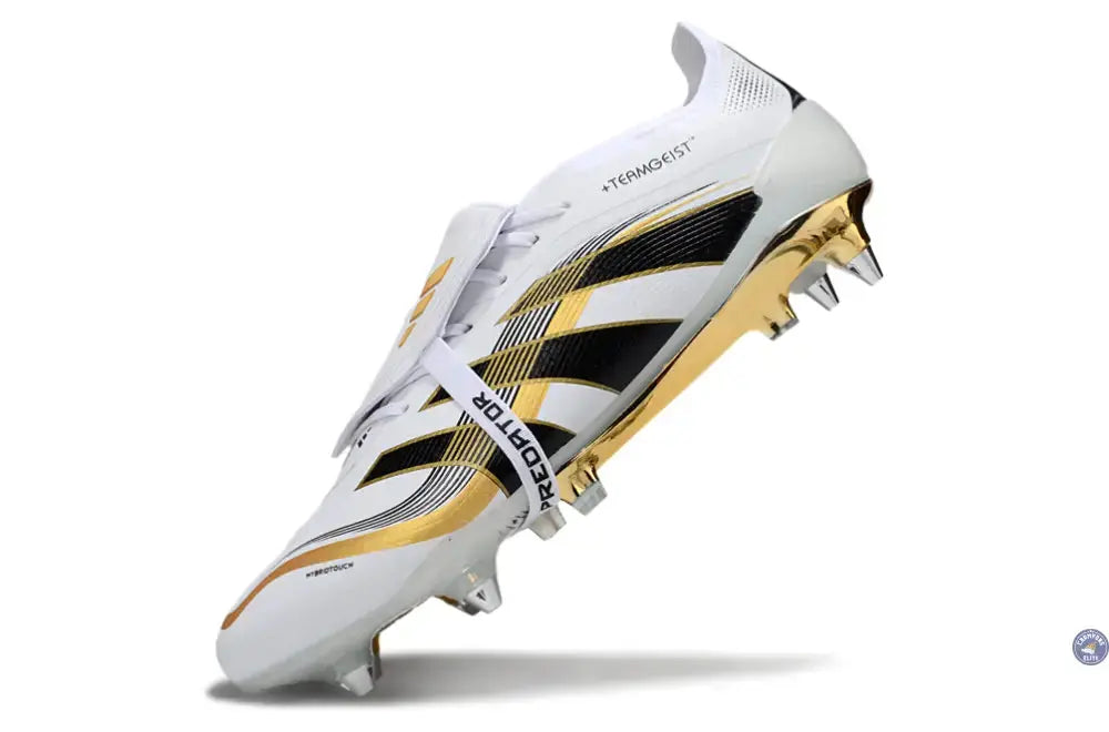 Predator 25 Elite Fold-over Tongue SG +Teamgeist Blanc OR SG