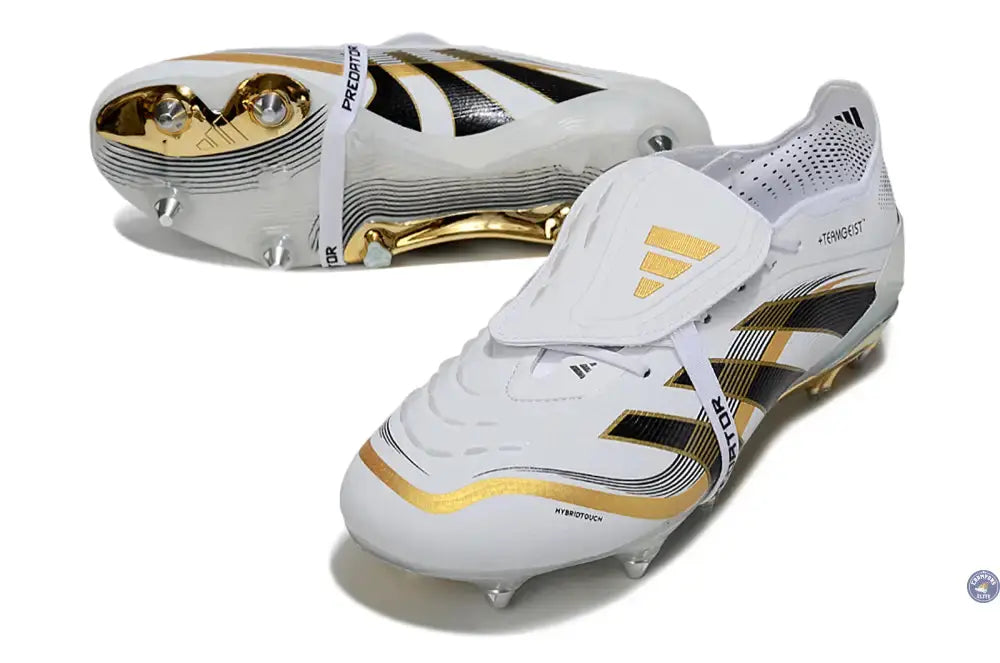 Predator 25 Elite Fold-over Tongue SG +Teamgeist Blanc OR SG
