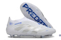 Predator 25 Elite Laceless FG Polar Victory - Blanc/Argenté/Bleu