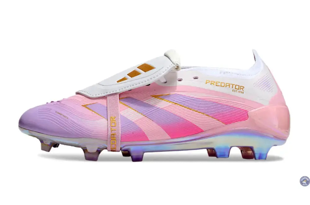 Predator 25 Elite Tongue FG - Rose/Blanc/OR