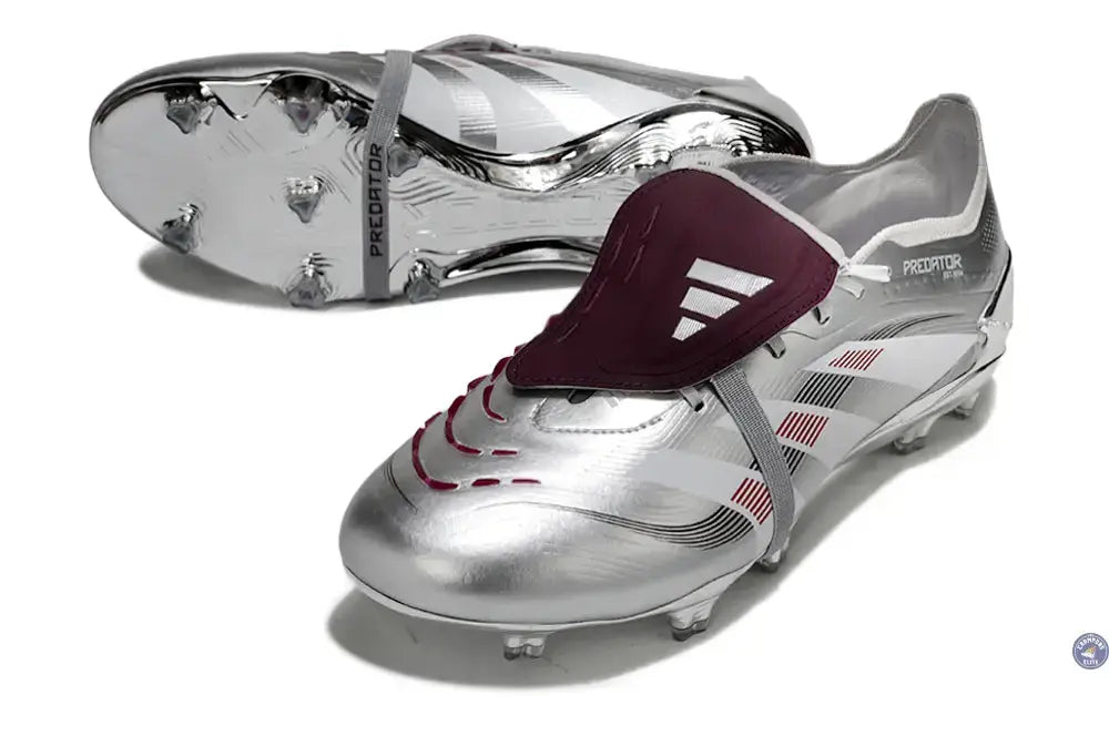 Predator 25 Tongue FG Bellingham - Argent/Bordeaux