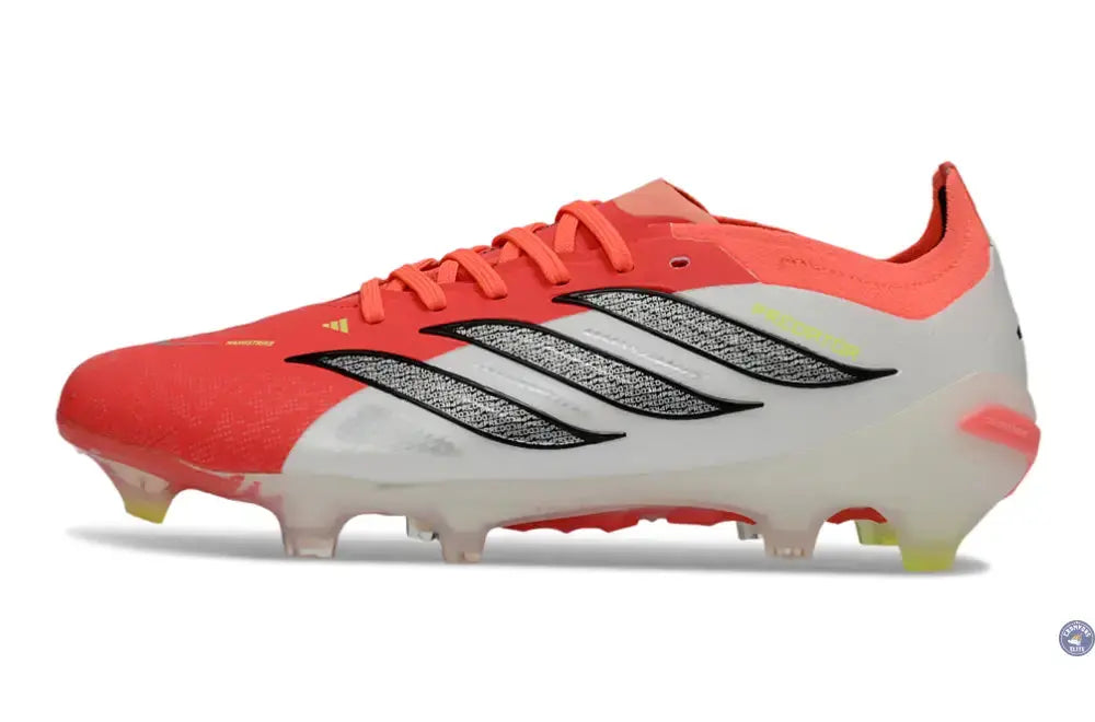 PREDATOR 26 ELITE LACETS FG BORN FOR GOALS - LUCID RED/NOIR/BLANC