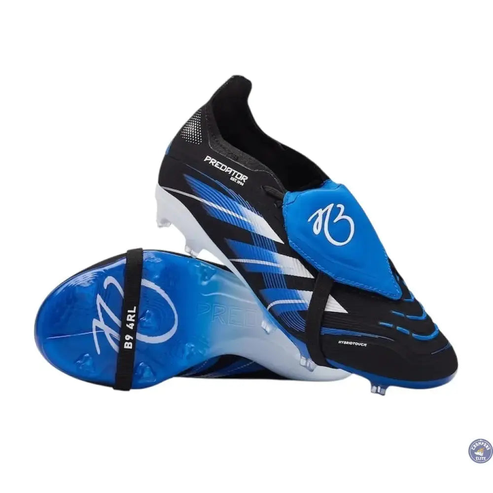 PREDATOR ELITE FOLD-OVER TONGUE FG JUDE BELLINGHAM - NOIR/BLANC/BLEU