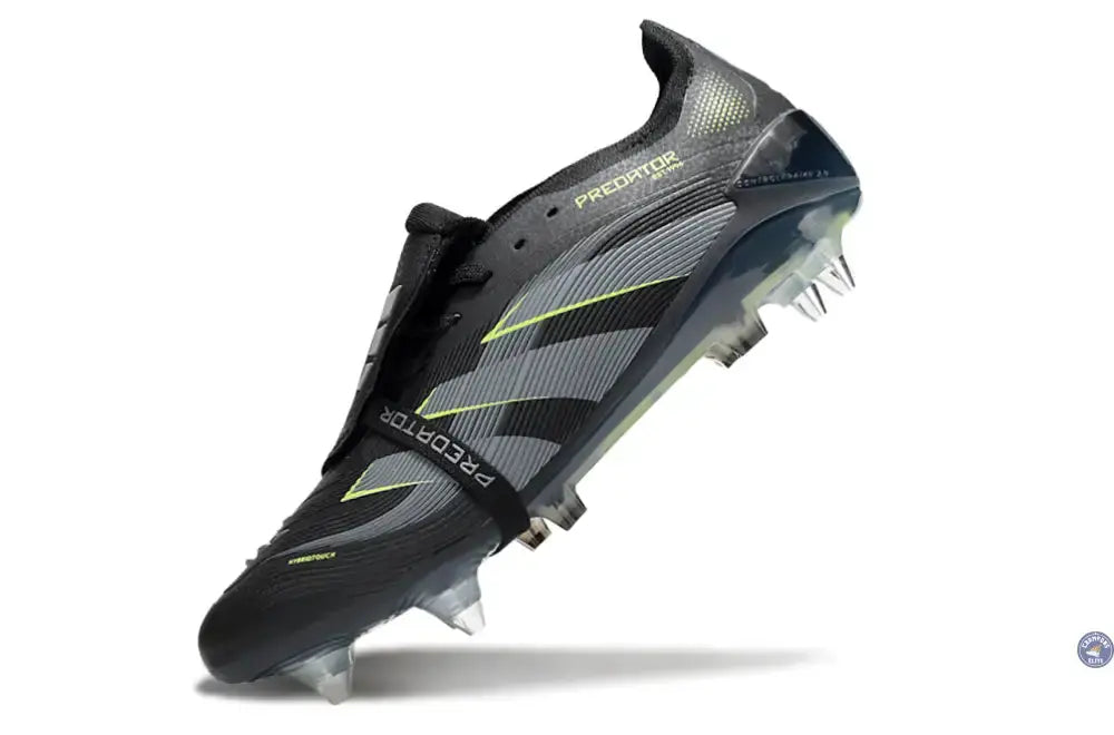 Predator Elite Fold-over Tongue SG - Electric Stealth - Noir/Vert Fluo SG