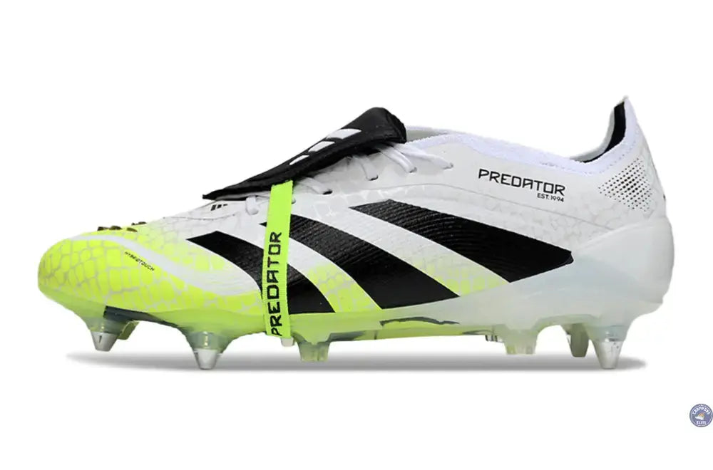 Predator Elite Fold-over Tongue SG - Radiant Blaze - Blanc/Noir/Fluo SG