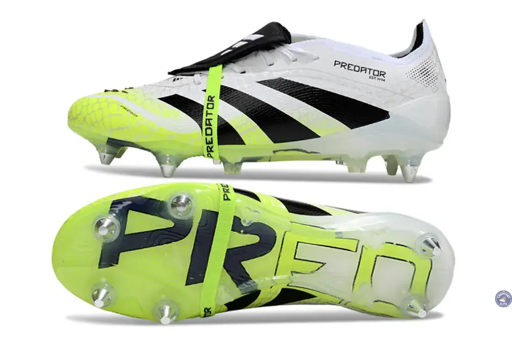 Predator Elite Fold-over Tongue SG - Radiant Blaze - Blanc/Noir/Fluo SG