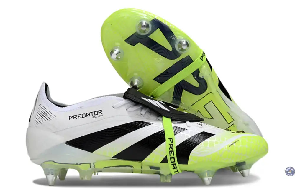 Predator Elite Fold-over Tongue SG - Radiant Blaze - Blanc/Noir/Fluo SG