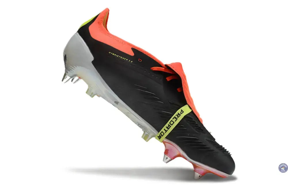 Predator Elite Fold-over Tongue SG Solar Energy - Noir/Blanc/Rouge