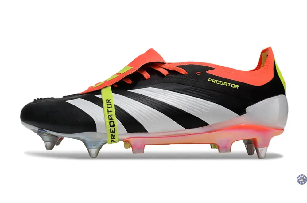 Predator Elite Fold-over Tongue SG Solar Energy - Noir/Blanc/Rouge