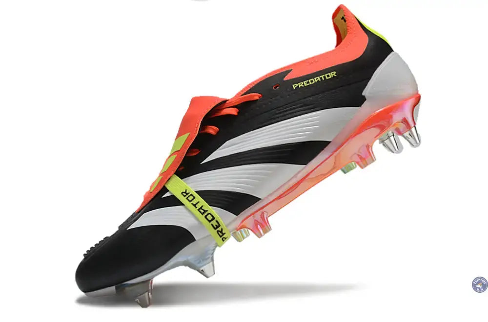Predator Elite Fold-over Tongue SG Solar Energy - Noir/Blanc/Rouge