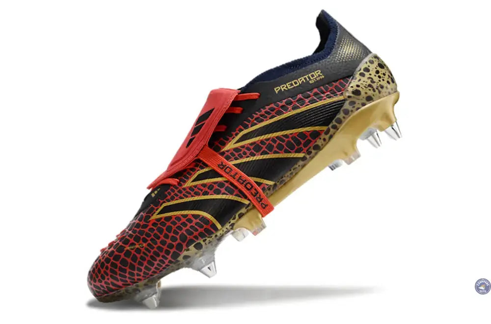 Predator Elite Fold-over Tongue SG Year of the Snake - Lucid Red/Doré/Noir ÉDITION LIMITÉE