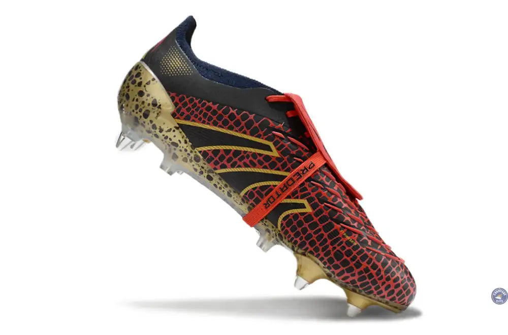 Predator Elite Fold-over Tongue SG Year of the Snake - Lucid Red/Doré/Noir ÉDITION LIMITÉE