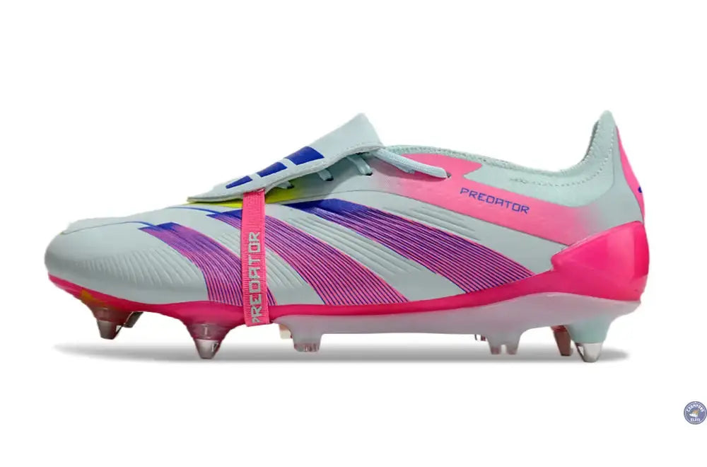 Predator Elite SG - Blanc/Rose/Violet/Bleu/Jaune