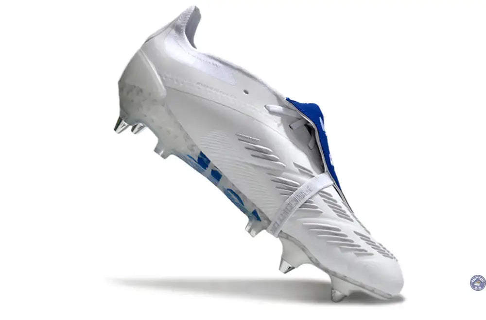 Predator Elite x Beckham Elite Tongue SG - Blanc/Bleu