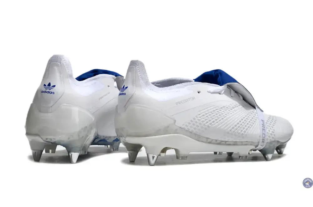 Predator Elite x Beckham Elite Tongue SG - Blanc/Bleu